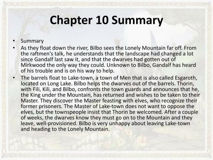 Chapter hobbit summary summaries slideserve ppt powerpoint presentation