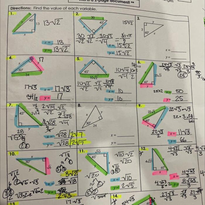 Unit 8: right triangles & trigonometry